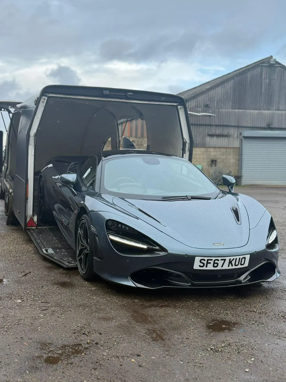 Roadway Assist luxury car recovery service — enclosed transport for high-value vehicles